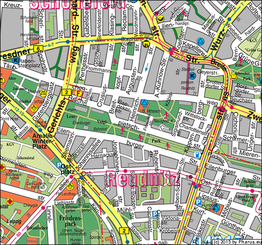 Heinrichstraße Leipzig - Reudnitz-Thonberg