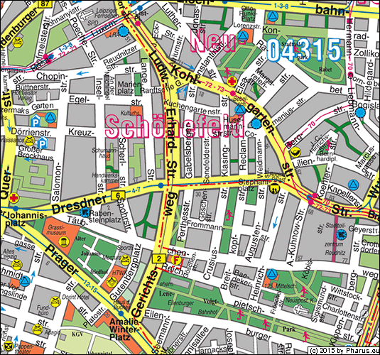 Gabelsbergerstraße Leipzig - Neustadt-Neuschönefeld