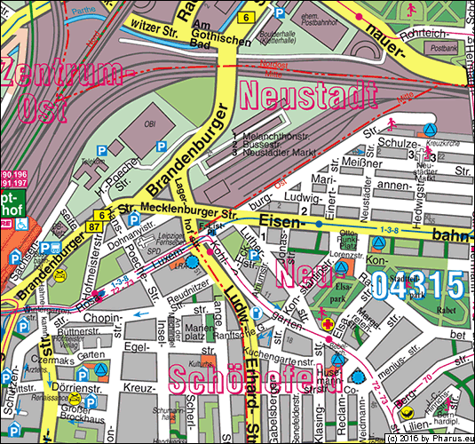 Lutherstraße Leipzig - Neustadt-Neuschönefeld