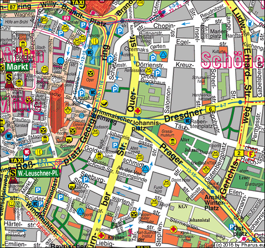 Johannisplatz Leipzig - Zentrum-Südost