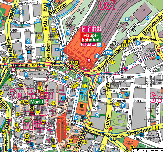 Goethestra�e Leipzig - Zentrum