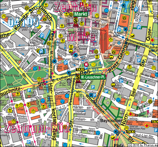 Roßplatz Leipzig - Zentrum-Südost