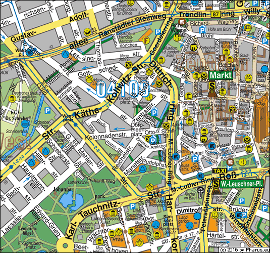 Dorotheenplatz Leipzig - Zentrum-West
