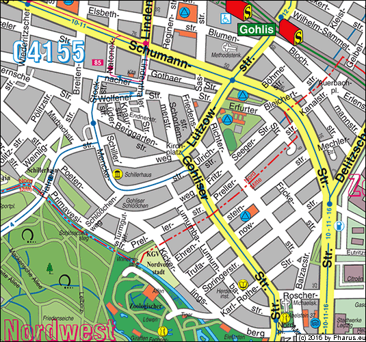 Menckestraße Leipzig - Gohlis-Süd