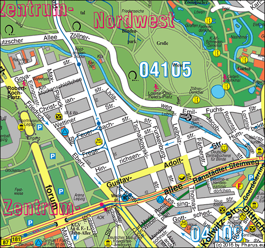 Tschaikowskistraße Leipzig - Zentrum-Nordwest